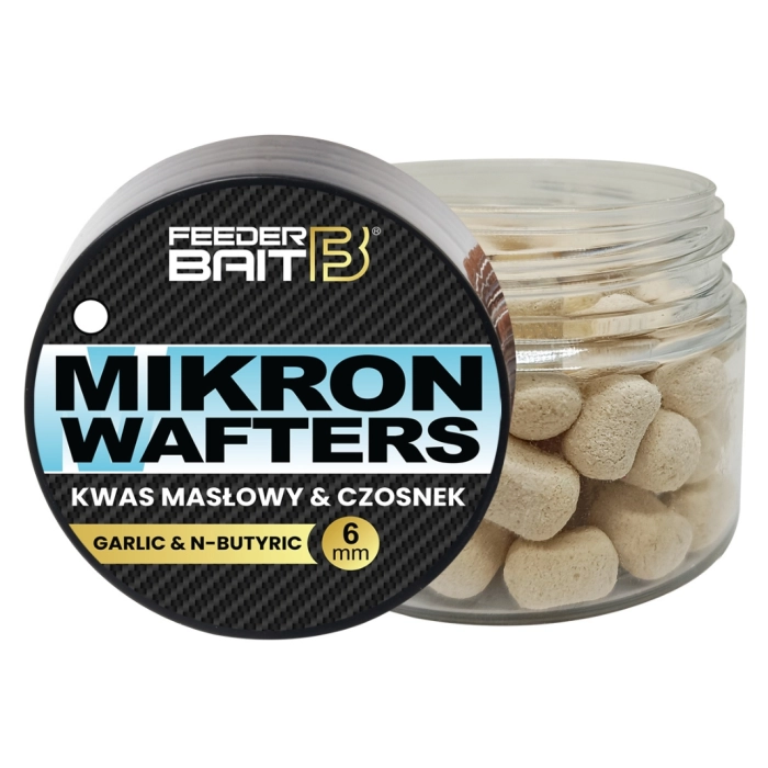 MIKRON WAFTERS 6MM KWAS MASŁOWY & CZOSNEK OPK/12SZT